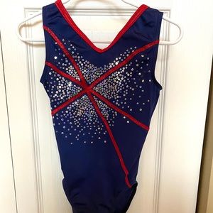 GK Elite Child Medium Gymnastics leotard